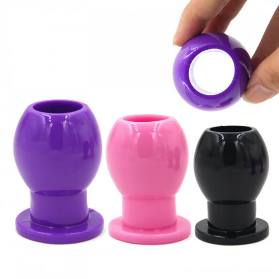 hollow anal plug douche anal extender sex toy