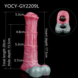 horse cock sheath 7 inch hollow dildo