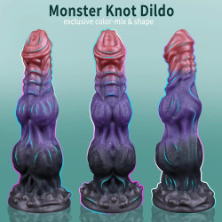 huge monster dildo ejaculating butt plug - exotic squirting animal dildos sex toys