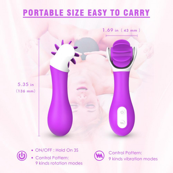 huntley - clit vibrator 3 in 1