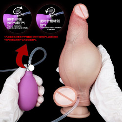 inflatable squirting dildo female sex toys - realistic anal dildos silicone vaginal masturbator