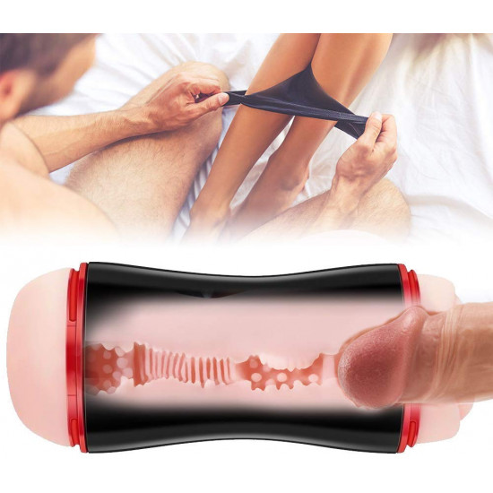 electronic pocket pussy ass stroker intelligent sound 5d toy