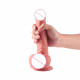 james - silicone stick on wall dildo 8 inch