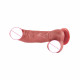 japos - realistic silicone suction dildo 6 inch