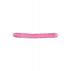 double-ended super jelly tpe realistic dildo