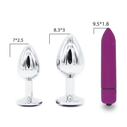 amethyst anal kit (3 piece)