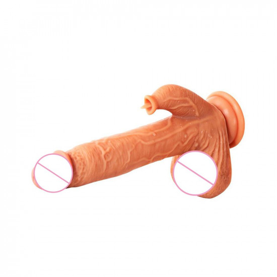 justin - silicone thrusting dildo licker 6.5 inch justin - silicone thrusting dildo licker 6.5 inch