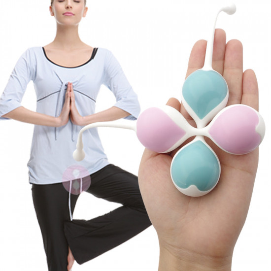 kegel ben wa ball vagina anal tighten exercise tool