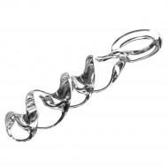 huge twisted glass plug
