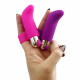 silicone finger vibrator with 9 vibration modes