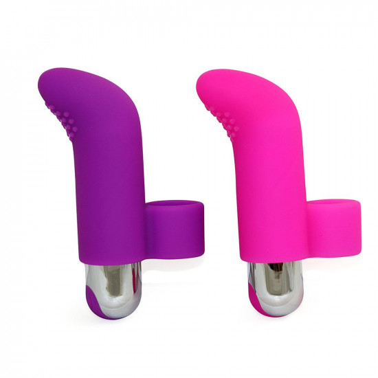 silicone finger vibrator with 9 vibration modes