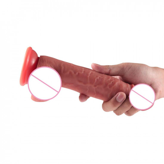 layne - realistic silicone dildo 6.5 inch