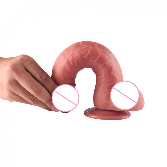 layne - realistic silicone dildo 6.5 inch