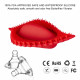 leaf design silicone vibrator for vagina g spot stimulation