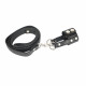 leather ball stretcher bdsm bondage sex toy for men penis chain leash