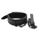 leather iron chain bdsm slave collar for adults sex