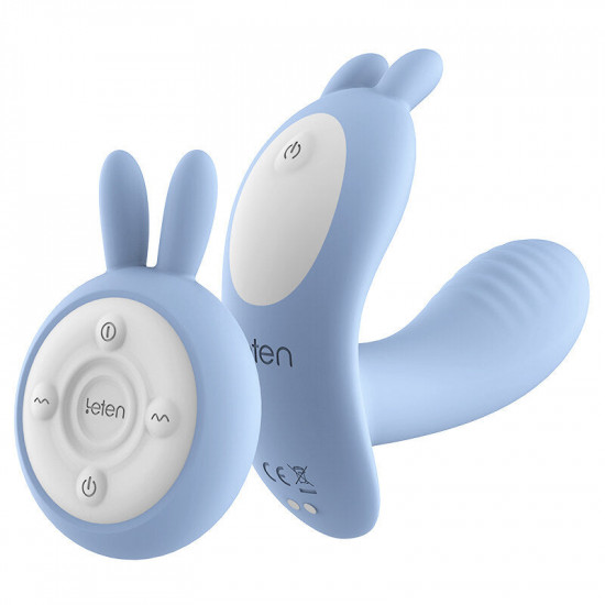 leten rabbit wear wireless remote control heating vibrator