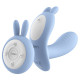 leten rabbit wear wireless remote control heating vibrator