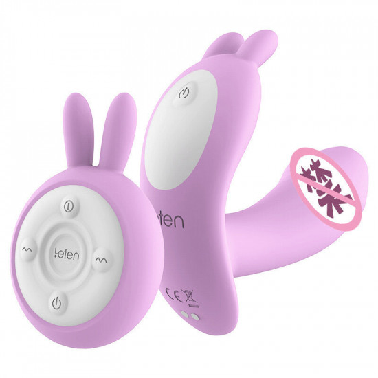 leten rabbit wear wireless remote control heating vibrator