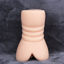 life size pussy pocket masturbator - realistic big labia women vaginal penis masturbation cup