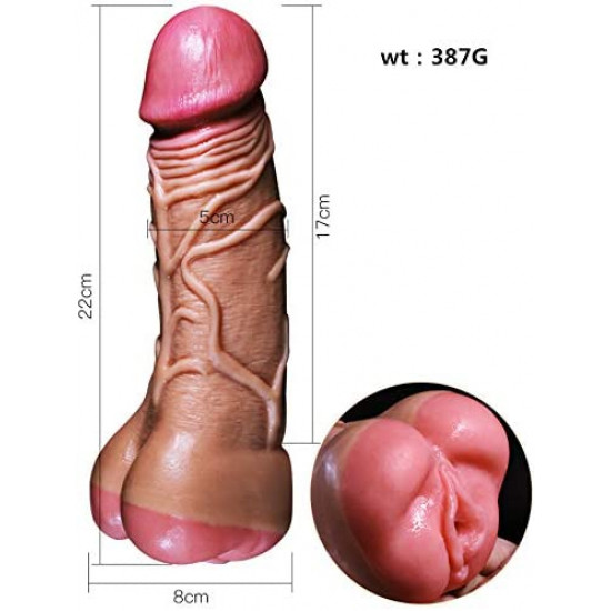 pocket pussy dildo realistic anus penis soft male masturbator