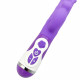 lily rabbit vibrator with 360 rotating dildo 4 inch