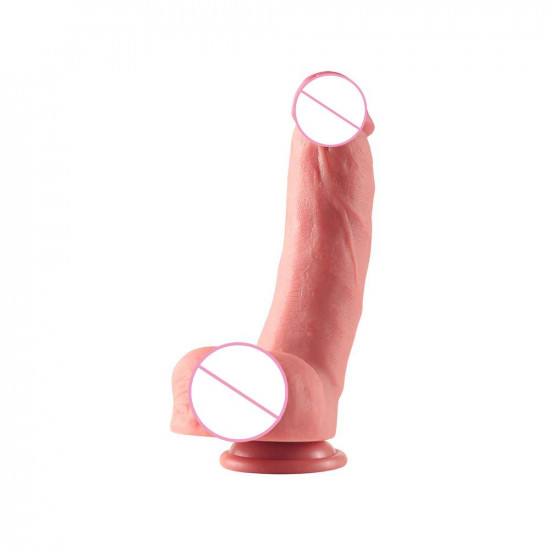 liz- realistic silicone suction cup dildo 6 inch