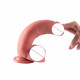 liz- realistic silicone suction cup dildo 6 inch