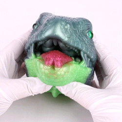 lizard oral sex pocket pussy masturbation cup – realistic beast sex blowjob milk