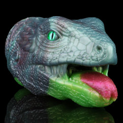lizard oral sex pocket pussy masturbation cup – realistic beast sex blowjob milk