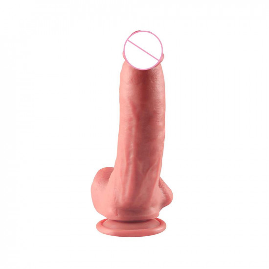 louve - realistic silicone waterproof dildo 6.5 inch