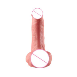 louve - realistic silicone waterproof dildo 6.5 inch