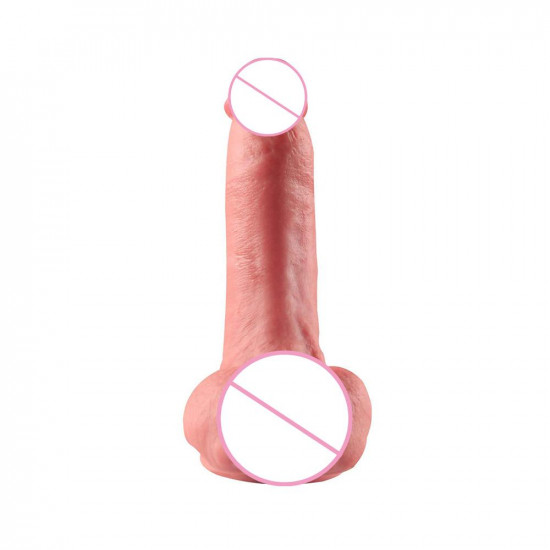 louve - realistic silicone waterproof dildo 6.5 inch