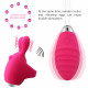 love moment rabbit smart heating remote control soft silicone vibrator