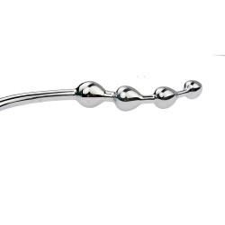 luxury prostate stainless steel metal dildo