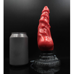 9 inch lynx | tiger dildo - animal dildo - fantasy dildo - knot dildo - wildcat dildo