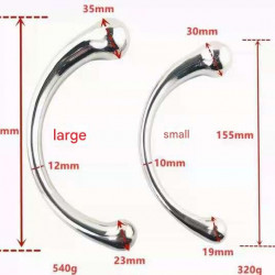 magic wand g spot stimulator metal dildo