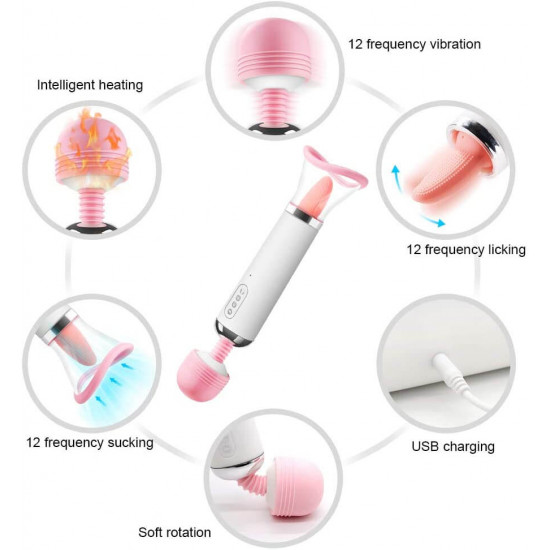 tongue joy vibrator original av licking heating massager