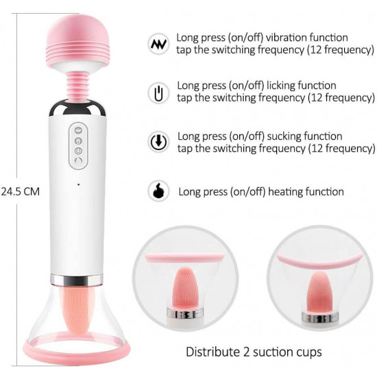 tongue joy vibrator original av licking heating massager