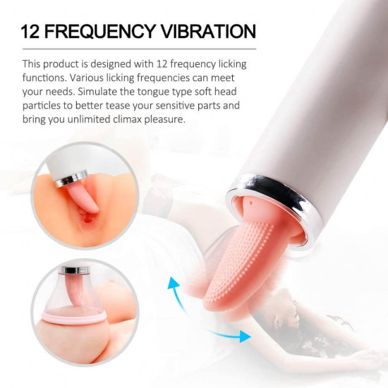tongue joy vibrator original av licking heating massager