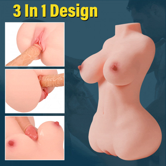 6kg torso sex doll | Adutoys half body sex doll