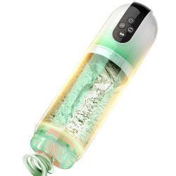 male masturbator blowjob machine - water vacuum sucking rotation masturbation cup sex toys for men