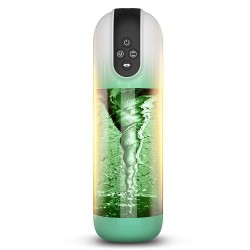 male masturbator blowjob machine - water vacuum sucking rotation masturbation cup sex toys for men