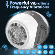 male masturbator squeeze penis trainer - vibrating pocket pussy male sex toys