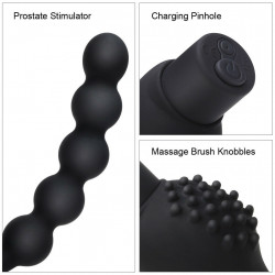 male prostate massage butt plug 10 frequencies vibrating sex toy