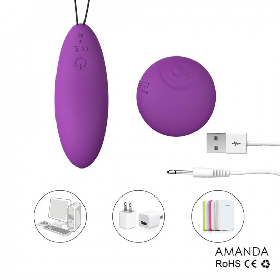 mandy - powerful vibrating egg sex toy