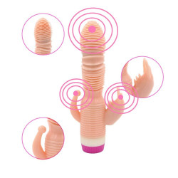 mark stick triple points massaging vibrator with beads