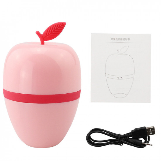 massaging vibrating tongue licking vagina sucking apple egg