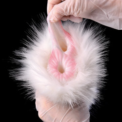 merino sheep pocket pussy male masturbator - furry vaginal penis masturbaton male sex toy