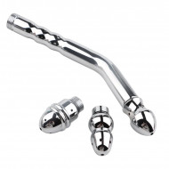 metal bidet anal douche kit - faucet enema butt cleaner with 3 changing head